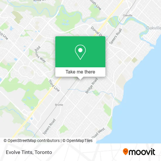 Evolve Tints map