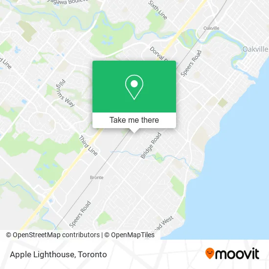 Apple Lighthouse map