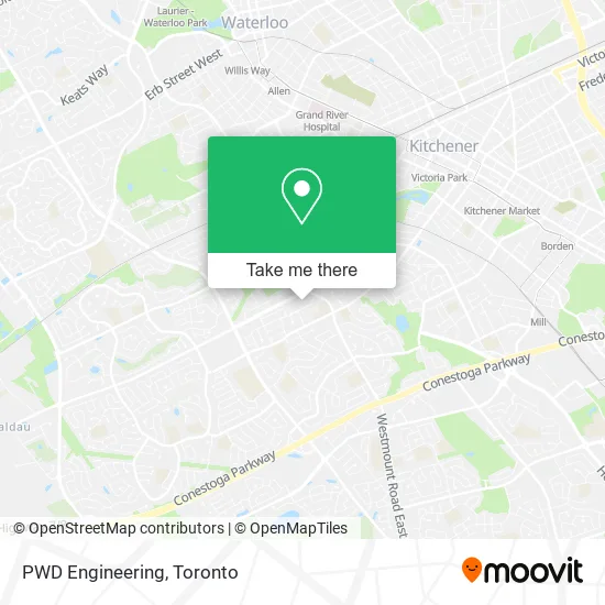 PWD Engineering map