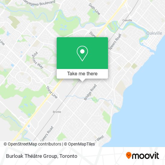 Burloak Théâtre Group map
