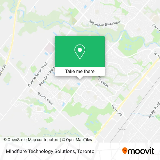 Mindflare Technology Solutions map