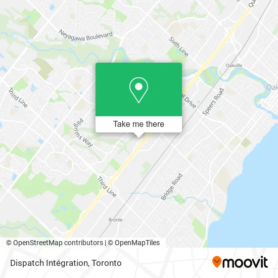 Dispatch Intégration map