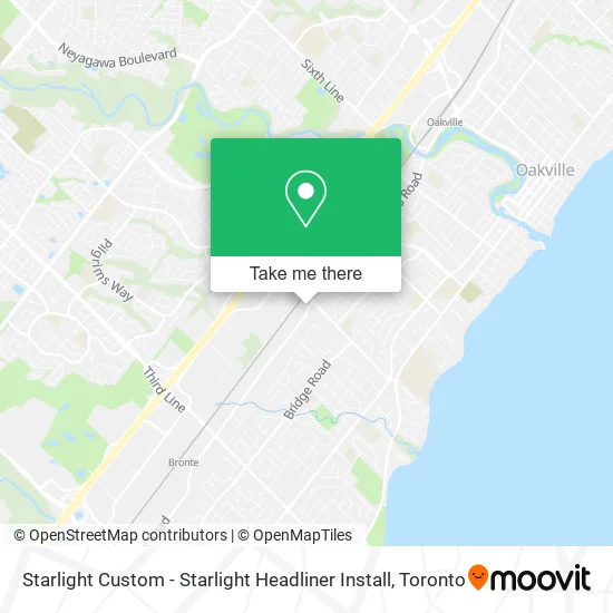 Starlight Custom - Starlight Headliner Install map
