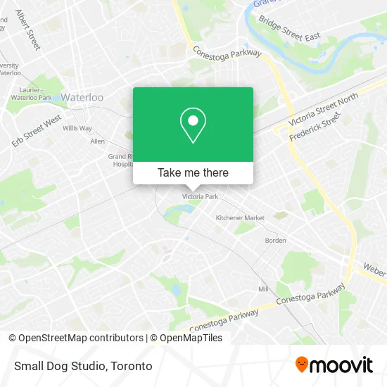Small Dog Studio map