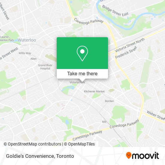 Goldie's Convenience plan