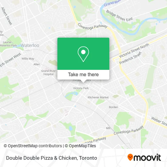 Double Double Pizza & Chicken map