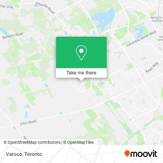 Varoco map