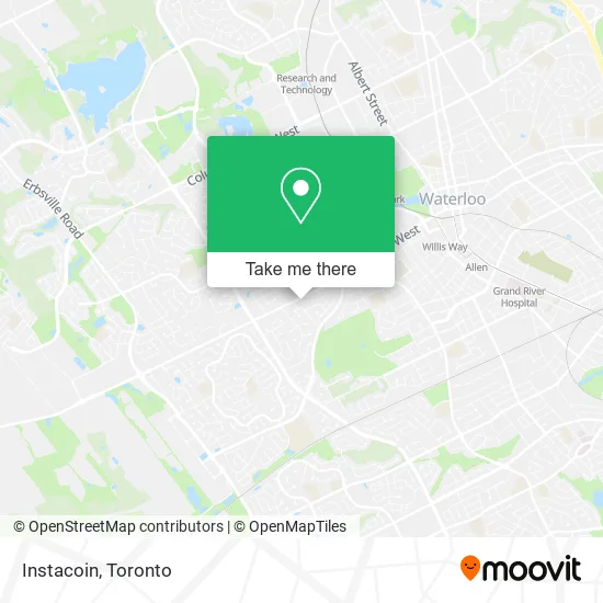 Instacoin map