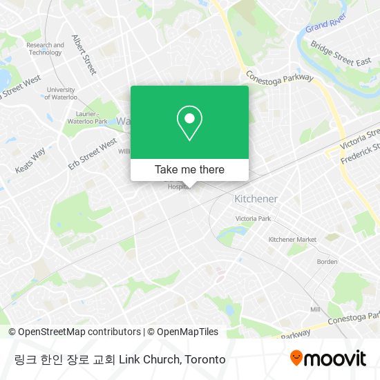 링크 한인 장로 교회 Link Church map