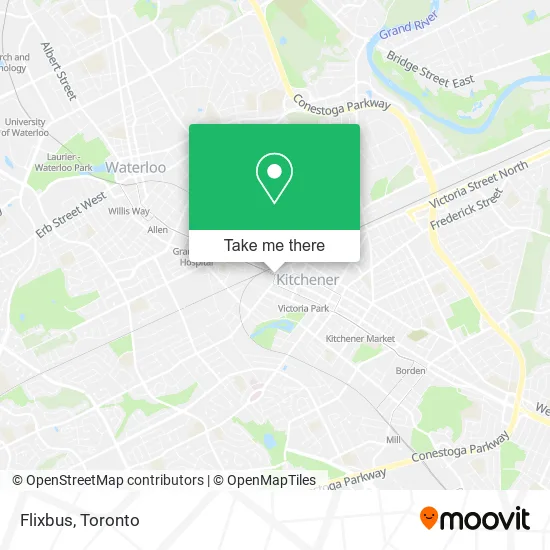 Flixbus map