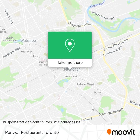 Pariwar Restaurant map