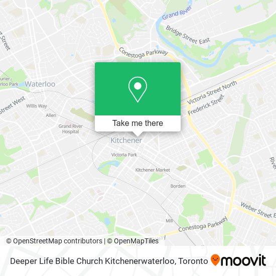 Deeper Life Bible Church Kitchenerwaterloo plan