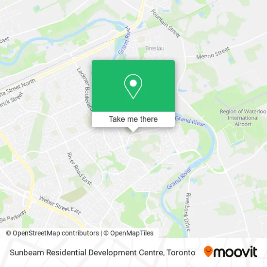 Sunbeam Residential Development Centre map