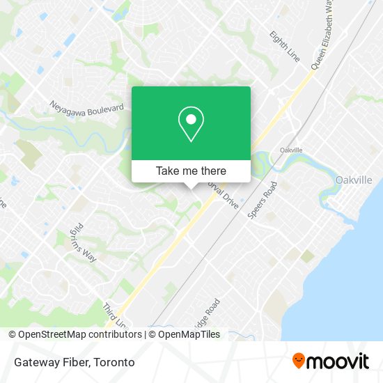 Gateway Fiber map