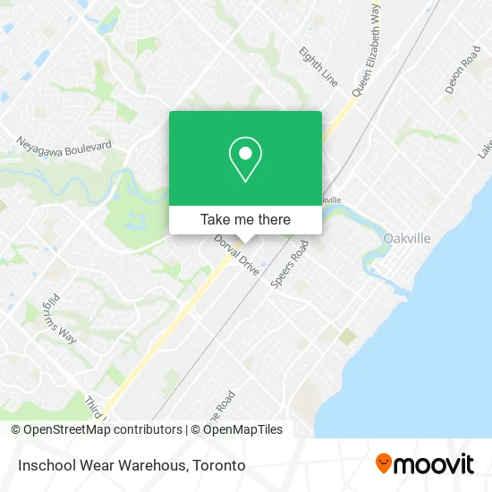 Inschool Wear Warehous map