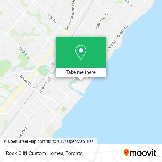 Rock Cliff Custom Homes map