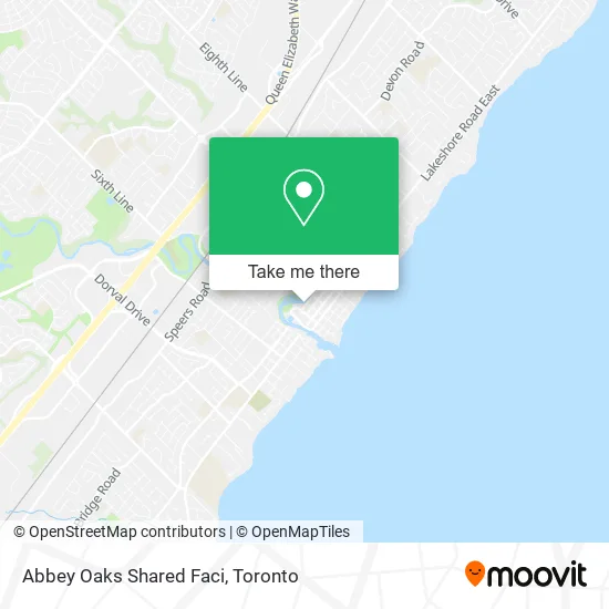 Abbey Oaks Shared Faci map