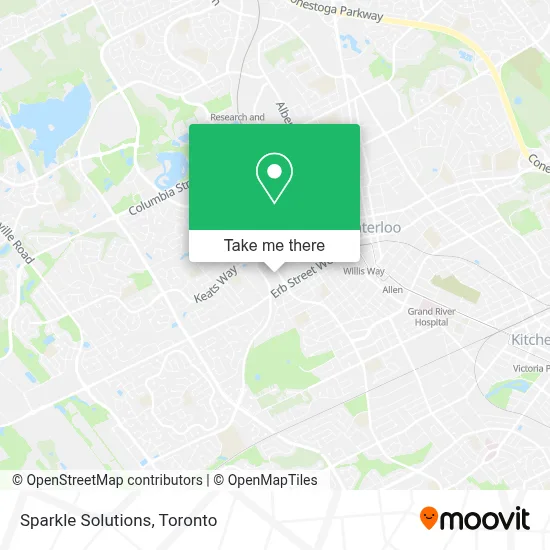 Sparkle Solutions map