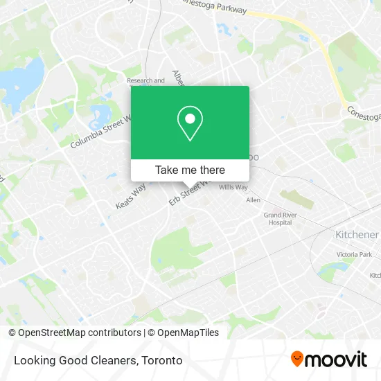 Looking Good Cleaners map