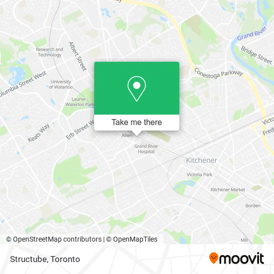 Structube map