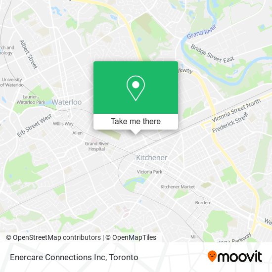 Enercare Connections Inc map
