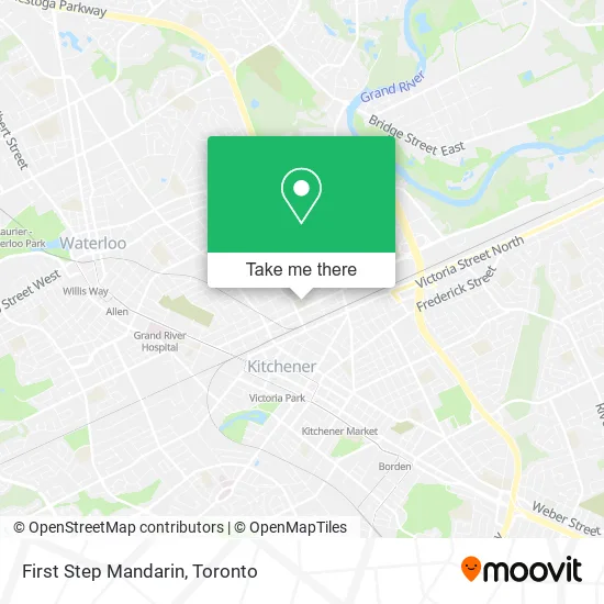 First Step Mandarin map