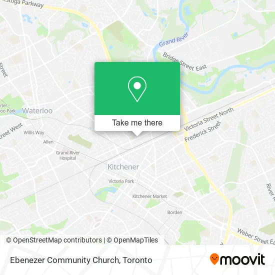 Ebenezer Community Church map