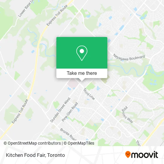 Kitchen Food Fair map