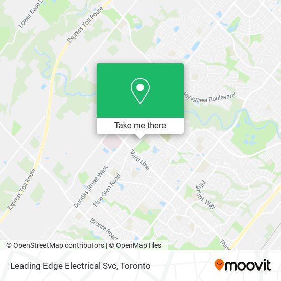 Leading Edge Electrical Svc map