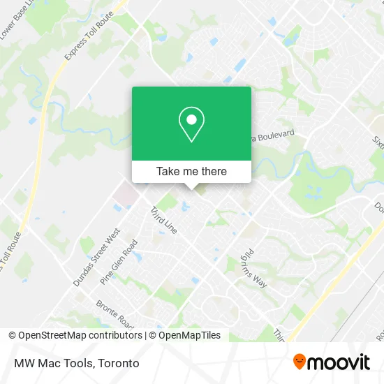 MW Mac Tools map