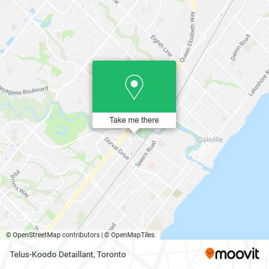 Telus-Koodo Detaillant map