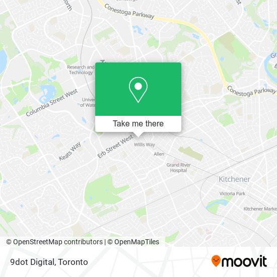 9dot Digital map