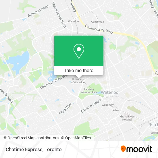 Chatime Express map