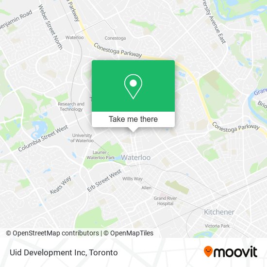 Uid Development Inc map