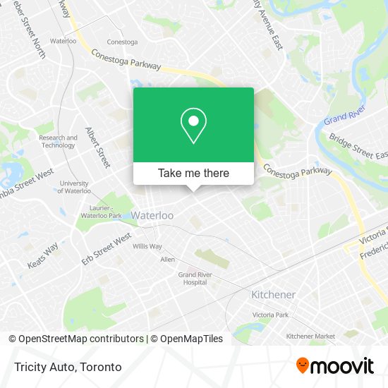 Tricity Auto map