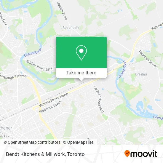 Bendt Kitchens & Millwork map