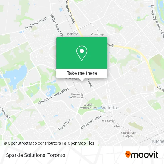 Sparkle Solutions map