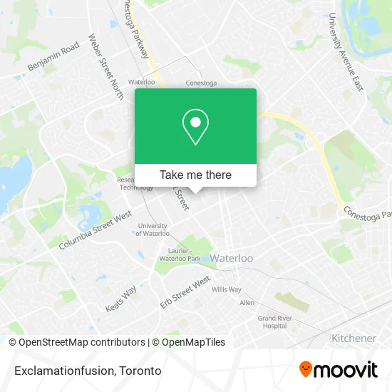 Exclamationfusion map
