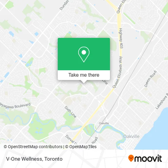 V-One Wellness map