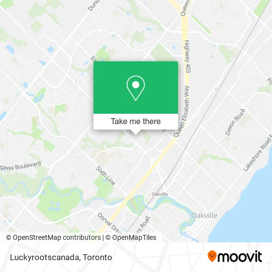 Luckyrootscanada map