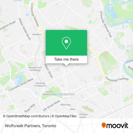 Wolfcreek Partners map