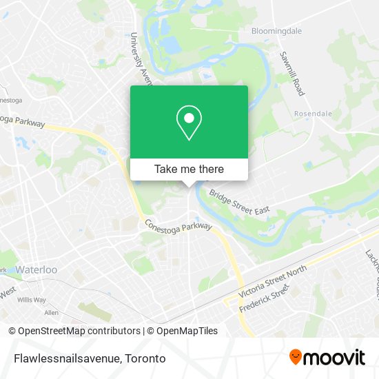 Flawlessnailsavenue map