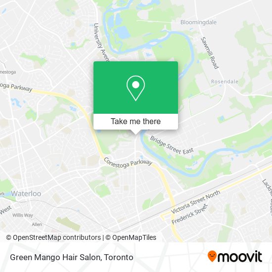 Green Mango Hair Salon map