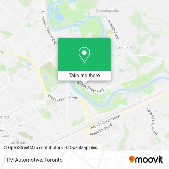 TM Automotive map