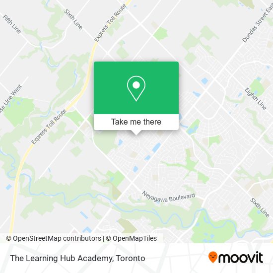 The Learning Hub Academy map