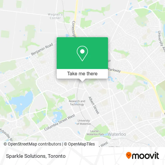 Sparkle Solutions map