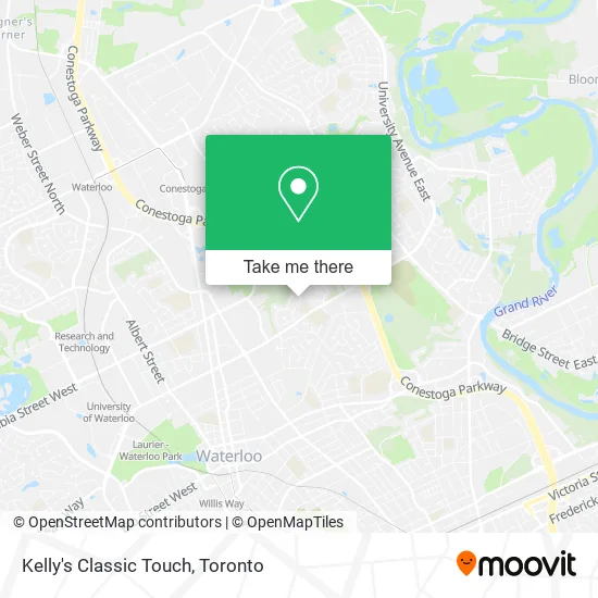Kelly's Classic Touch map