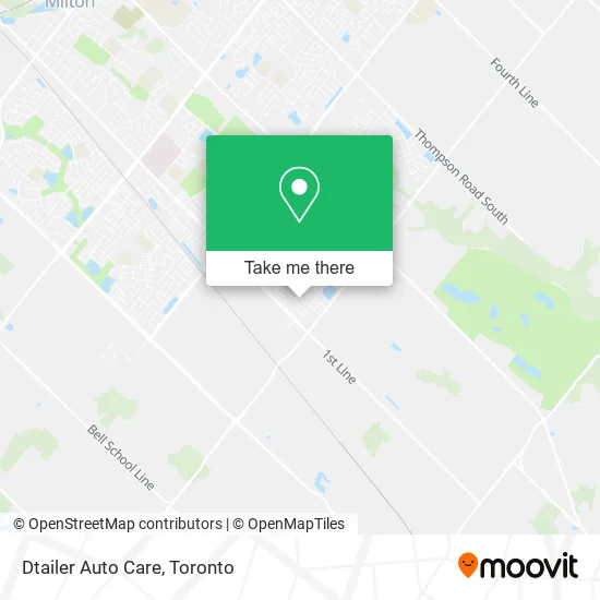 Dtailer Auto Care map