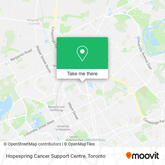 Hopespring Cancer Support Centre map