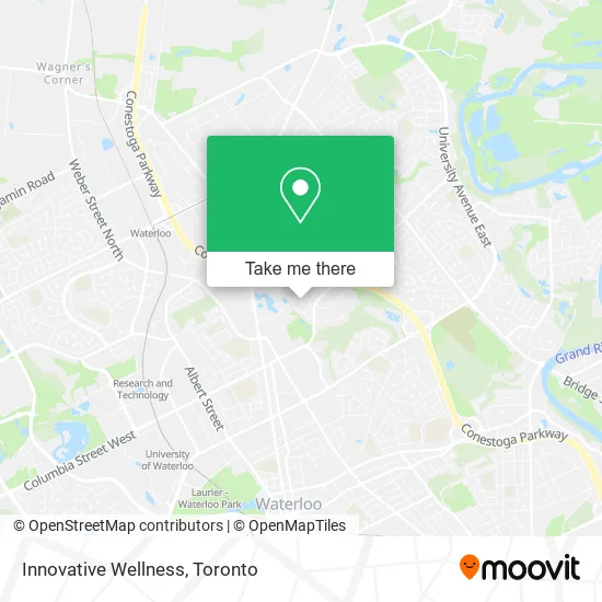 Innovative Wellness map